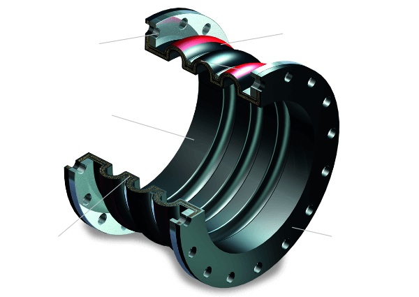 Rubber Expansion Bellow