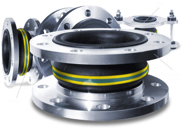 Elaflex YellowSteel HNBR Rubber Bellows