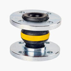 DN50 (2″) Elaflex YellowBand Nitrile Rubber Bellows - Length 130 mm