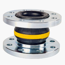 DN80 (3″) Elaflex YellowBand Nitrile Rubber Bellows - Length 130 mm