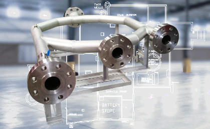 Custom-designed multi-circuit low loss header