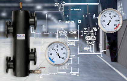 Low Loss Header temperature variations