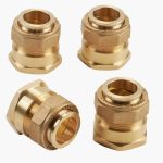 DN32 (1¼″) FlexEJ compression fittings for 28 mm copper pipe - 4 pack